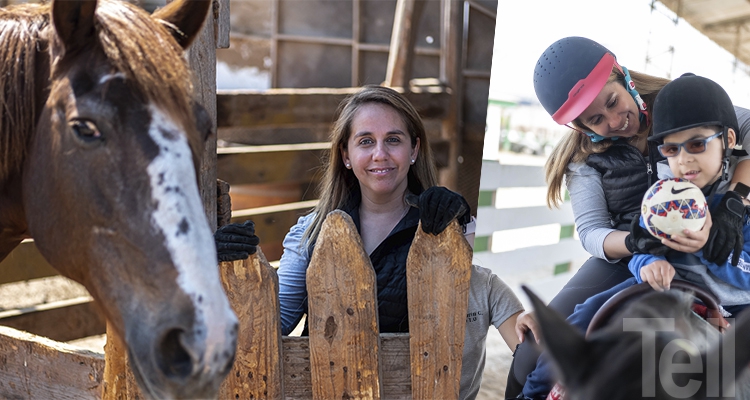 Lizet Tapia Martin: Sanar con caballos