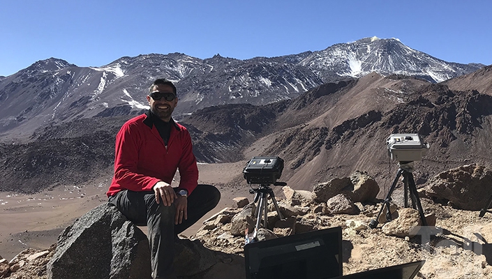 Felipe Aguilera Barraza: Un paseo entre volcanes