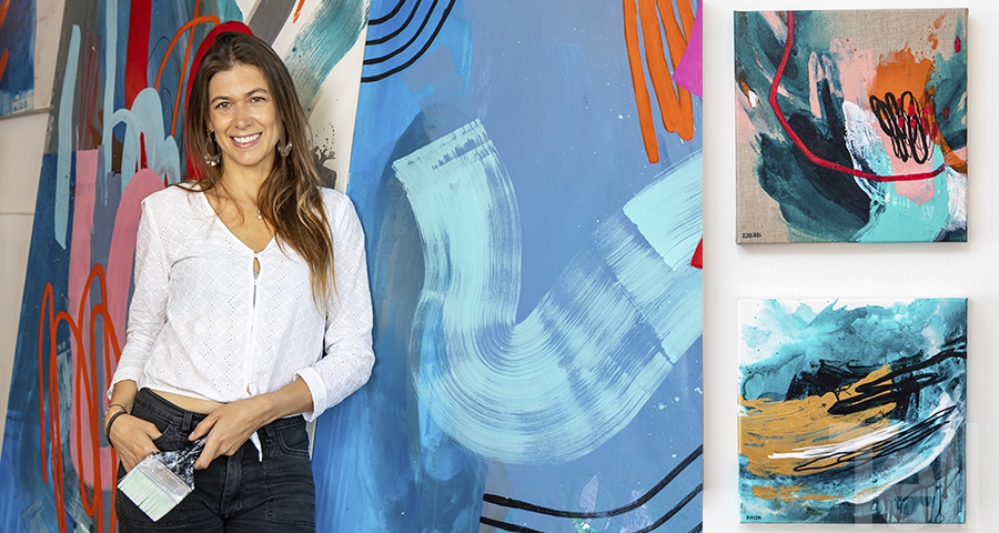 Sofía Zolezzi: Abstracto y expresivo