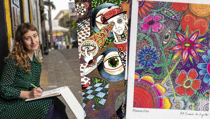 María Francis Schmoller: Poesía visual