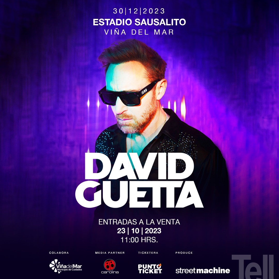 David Guetta regresa en grande a Viña del Mar