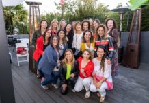 Primer Aniversario REDV mujeres en acción , en restaurant lounge bar A toda costa
