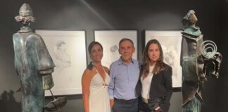 Artista visual Matías Vergara en Galería La Sala