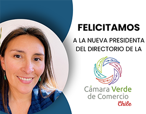 Viñamarina es la nueva Presidenta de la Cámara Verde de Comercio Chile