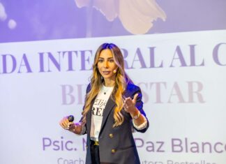 Conferencia Una mirada integralal concepto de bienestar de María Paz Blanco en Sala Vitacura