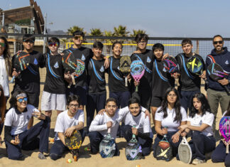 René Descartes: Semillero de tenis playa
