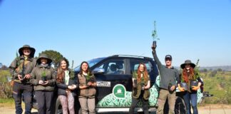 Plantatón en Jardín Botánico de Viña del Mar