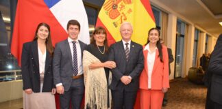 Inicio de funciones como Cónsul Honorario de España en Valparaíso de Claudio Gorichon Bengoechea en Estadio Español de Recreo