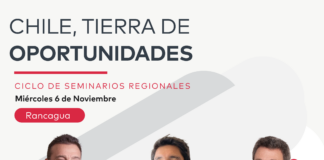 «Chile, Tierra de Oportunidades» culminará en Rancagua con su cuarto encuentro de análisis económico y político