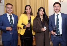 Ceremonia de juramento de 13 nuevos alguaciles del Círculo de Alguaciles de Concón, en dependencias de la Comunidad Israelita Valparaíso – Viña del Mar