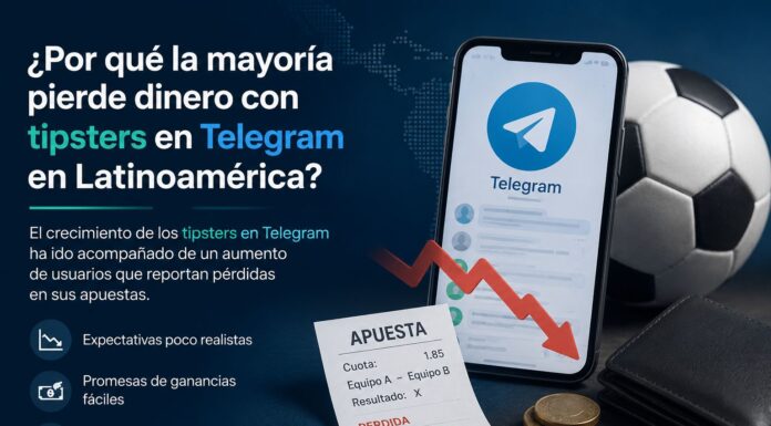 Por qué la mayoría pierde dinero con tipsters en Telegram en Latinoamérica