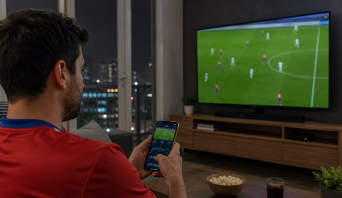 Cómo seguir un partido desde el móvil sin perder el contexto